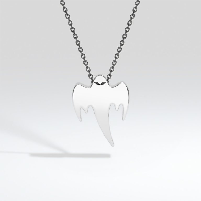 Ghost Pendant Silver Koenigsegg Gear