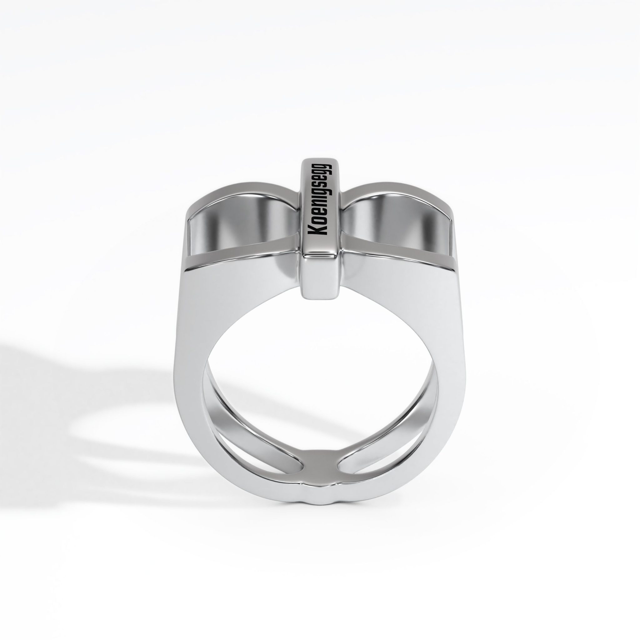 CC Statement Ring - Silver Ring | Koenigsegg Gear