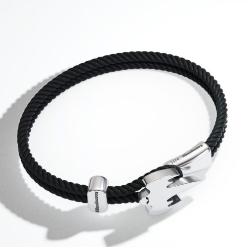 Ghost Braided Bracelet - Silver | Koenigsegg Gear