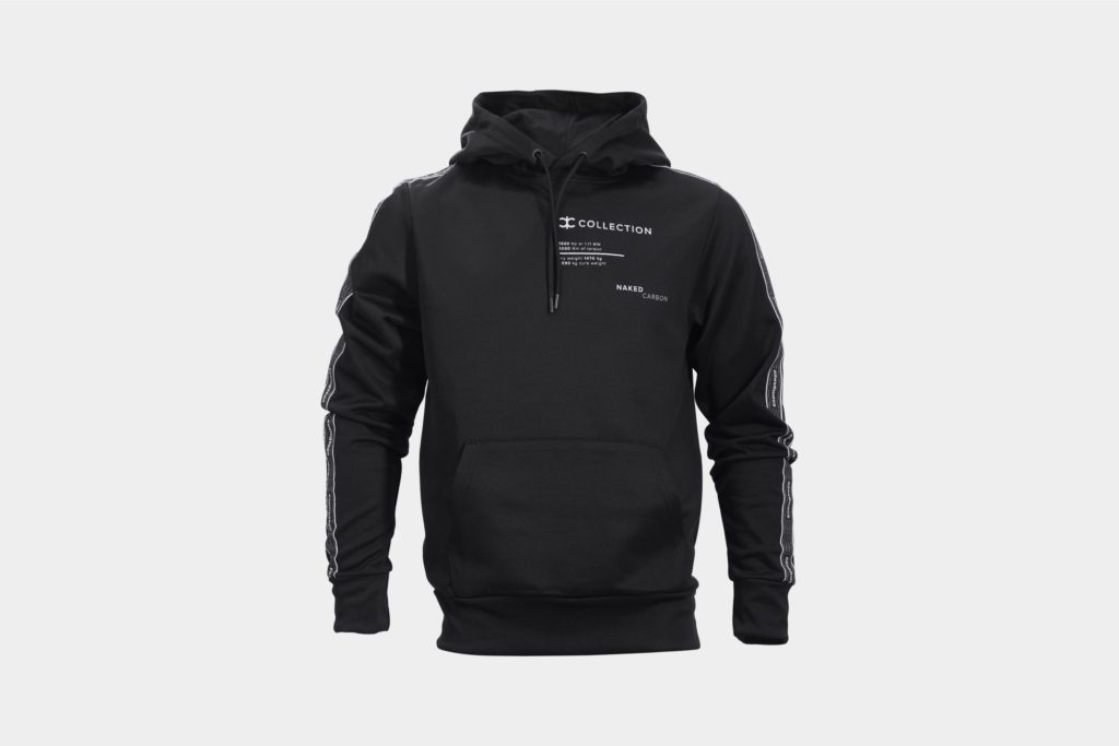 black tracksuit hoodie