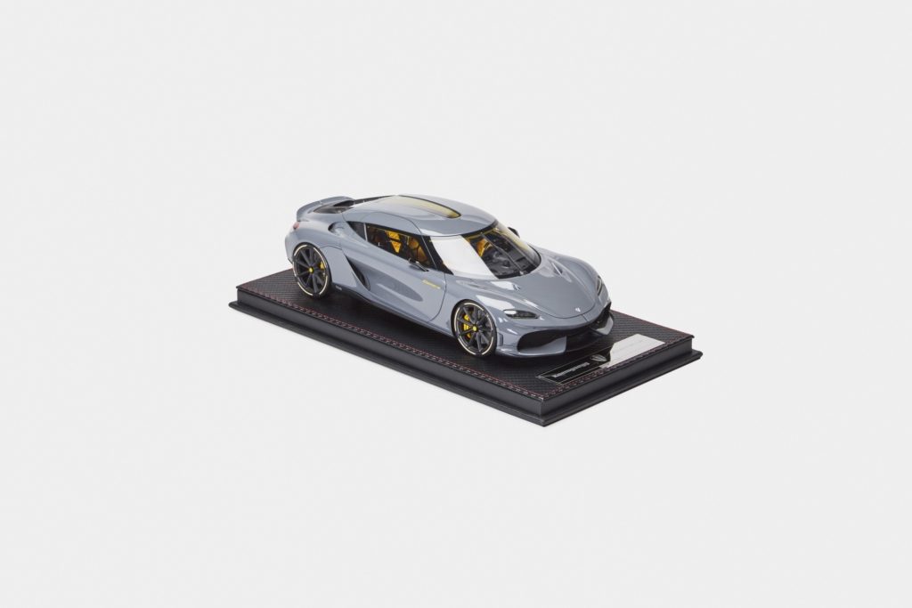 Car Scale Model - Gemera GS Grey 1:43