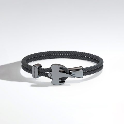 Ghost Braided Blacelet - Oxidized Silver | Koenigsegg Gear