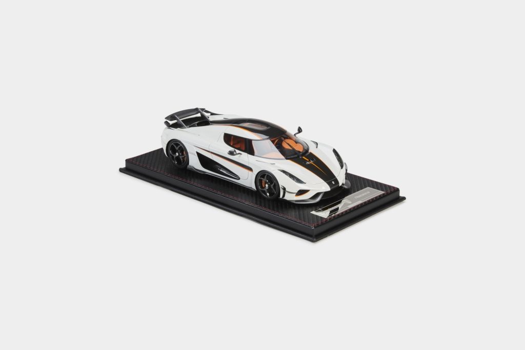 Car Scale Model - Regera White 1:18