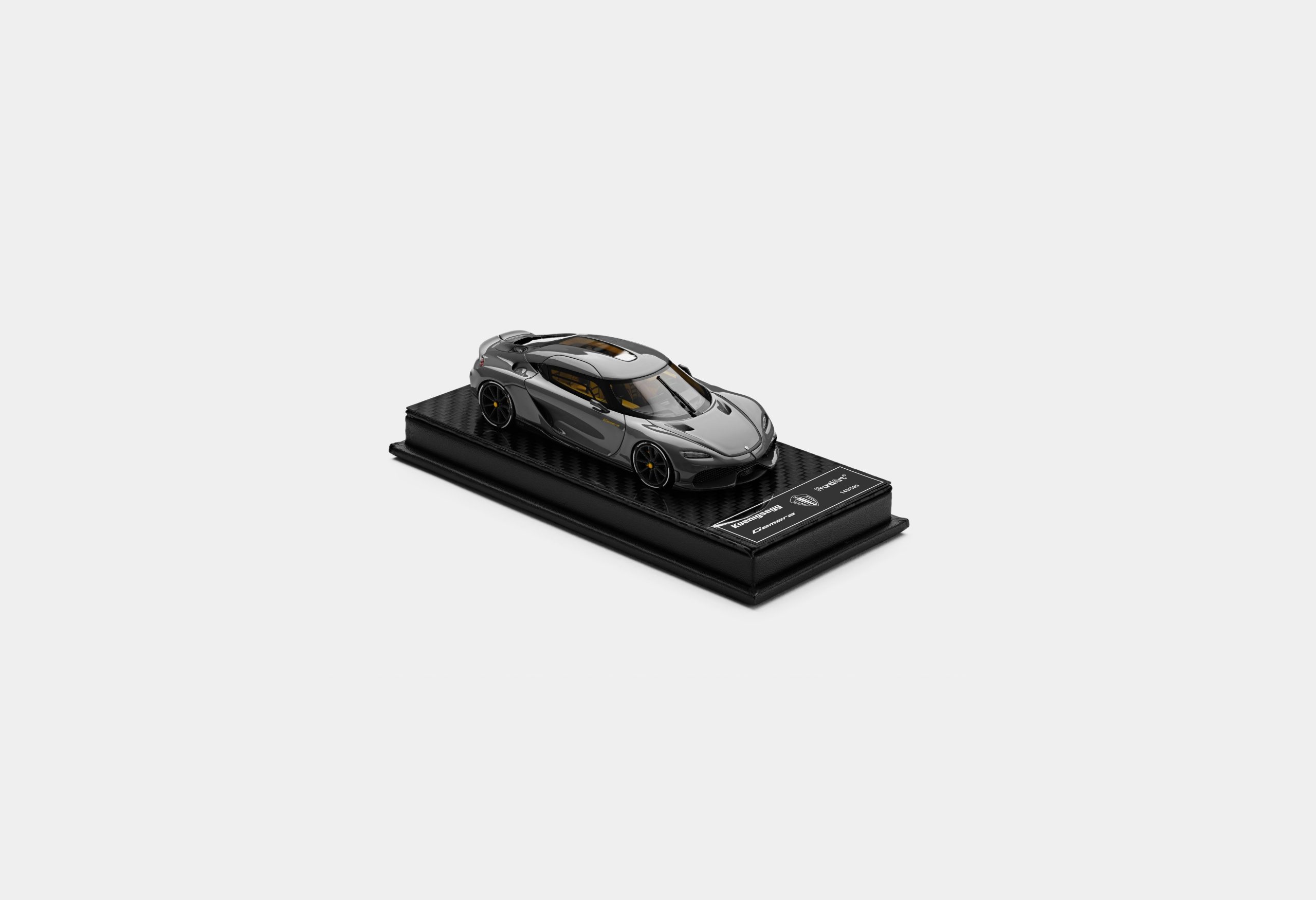 Car Scale Model - Gemera GS Grey 1:43