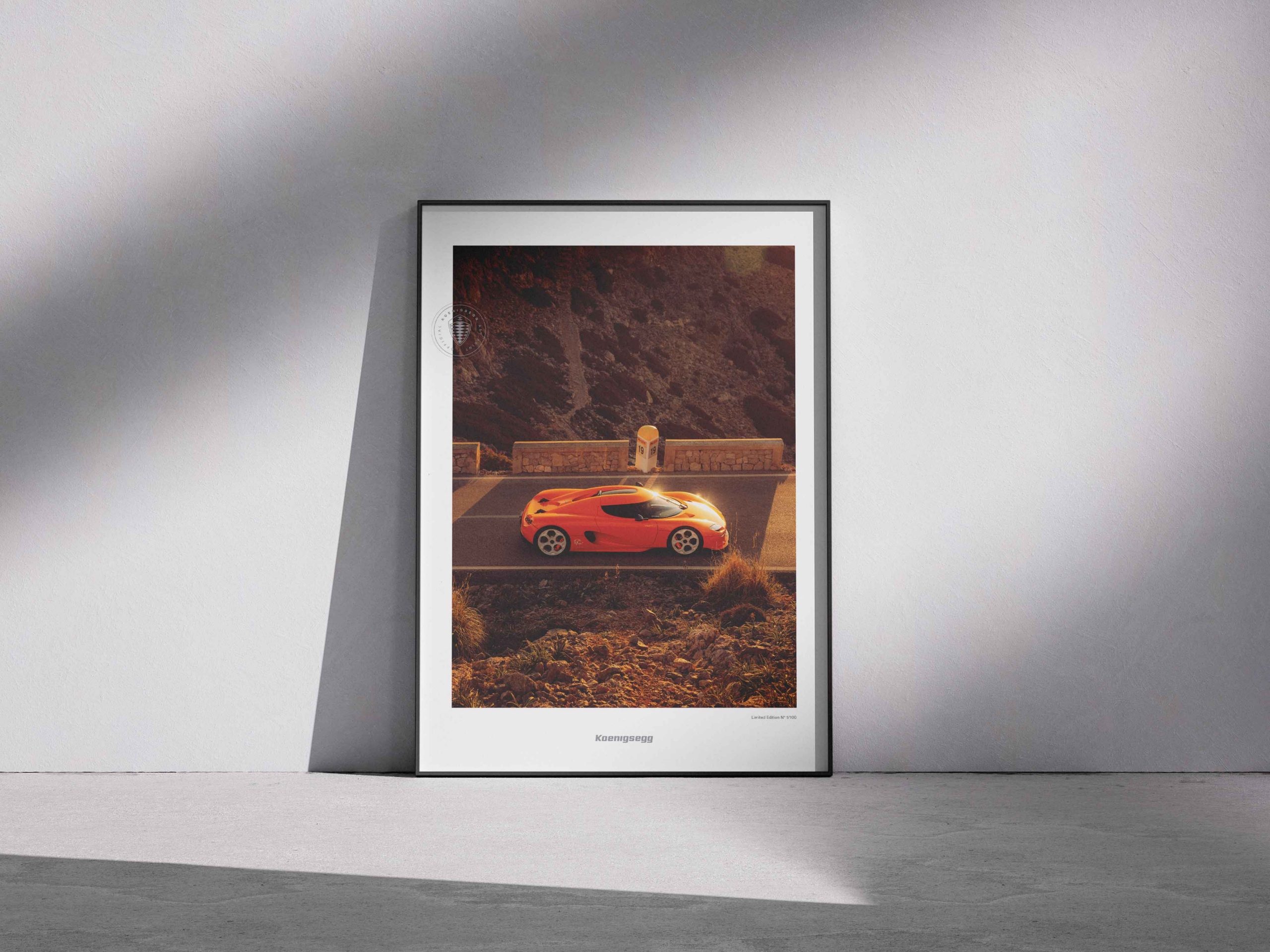 GS Tour Poster CC850 Lava Orange