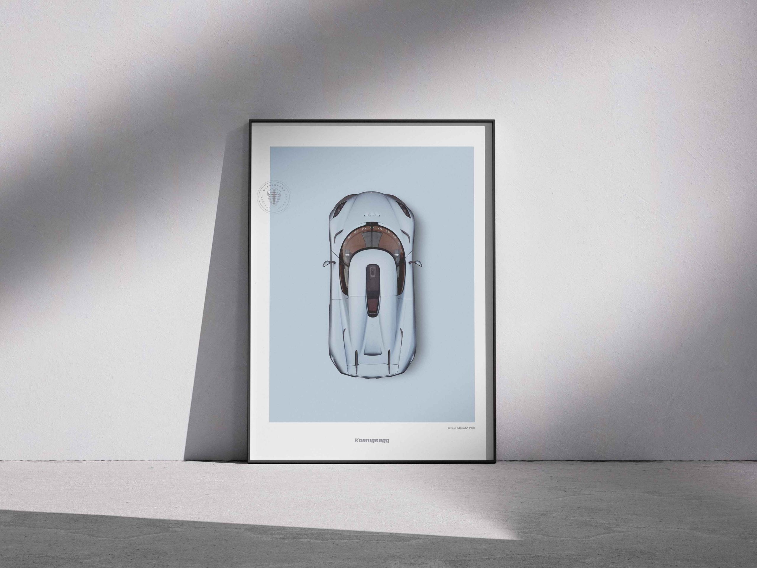 Top Down Poster Regera