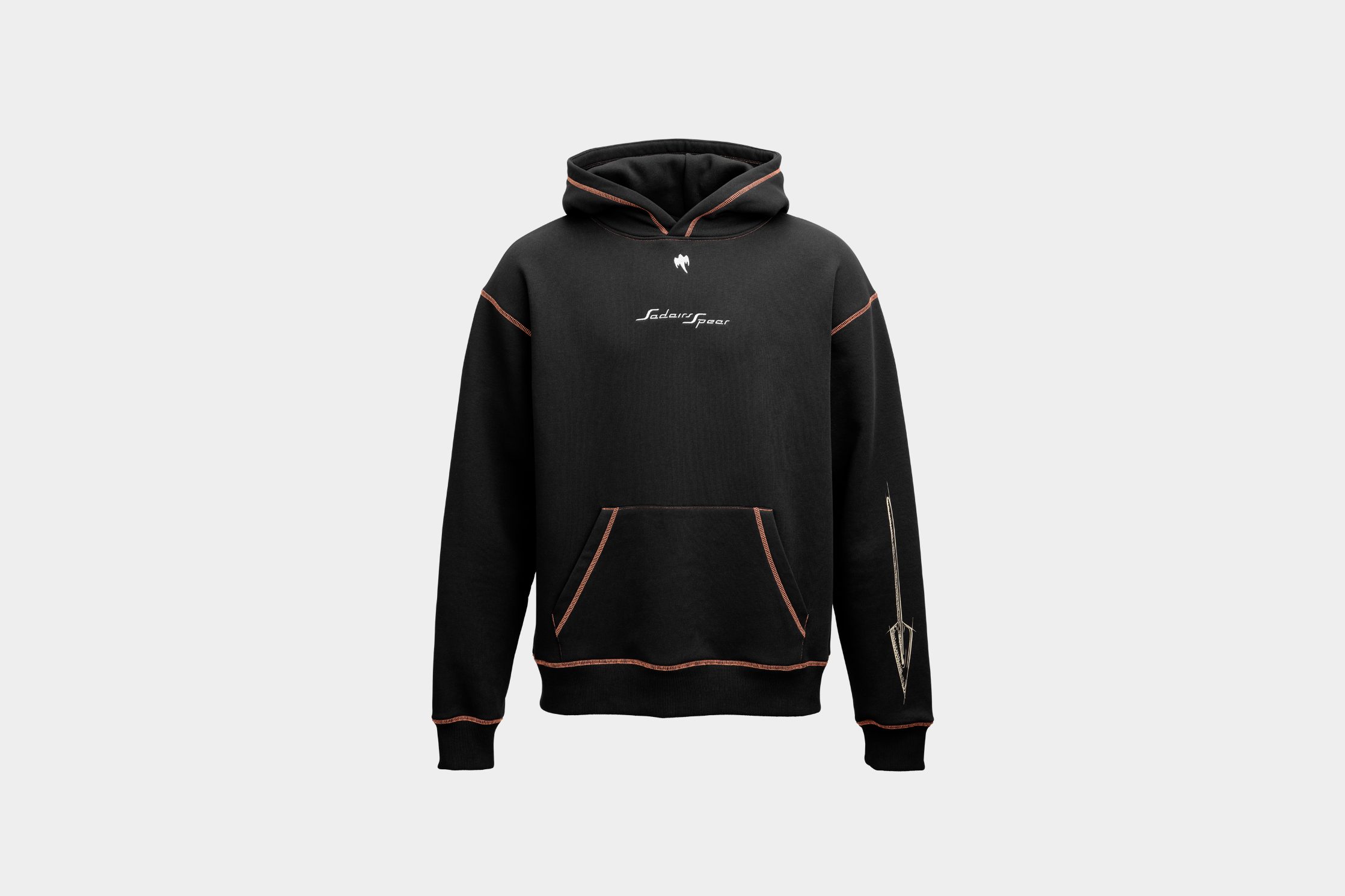 Sadair's Spear Black Hoodie